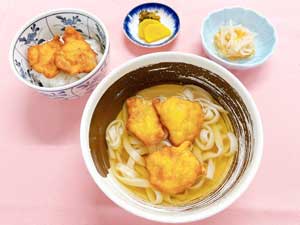 手羽先チキン唐揚げ膳